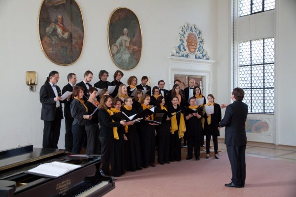 camerata vocale im Kaisersaal des Klosters in Wettenhausen