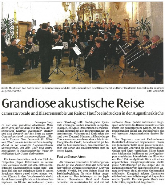 2006_Donauzeitung Augustinerkirche